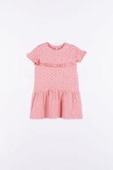 sukienka niemowlęca 68 COCCODRILLO lato NOWA różowa kropki