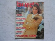 BURDA NR 8 1991 W ŚRODKU ORYGINALNIE WPIĘTE WYKROJE