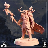 Vargir Mage Stand - FD - figurka RPG DnD D&D - druk 3D 14K