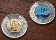 Kanada 2x2$ CN Tower Bimetal kolor + zwykła 2026