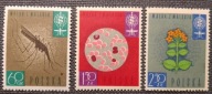 Polska katalog Fischer Fi 1198-1200** Walka z malarią 1962r klaser nr 68 !!