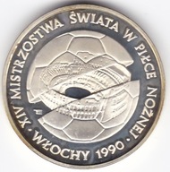 500 zł 1988 XIV MŚ w Piłce Nożnej - Włochy 1990