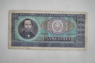 Banknot kolekcjonerski 100 Lei Rumunia 1966 Balcescu