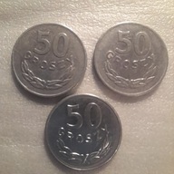 1 zł.1974, 86 rok, ładne destrukty 3 monety razem, rzadkie.