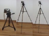 Statyw fotograficzny HAMA 75 tripod, głowica 3D, 42,5-125 cm do 2,5kg