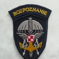 Naszywka wojskowa nowa