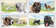 Rosja - Mi 2171/74 - Psy