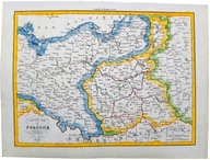 Mapa Królestwa Polskiego z 1829 r.