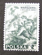 1945 EMIGRACJA Fi U 338 ** Powstanie Warszawskie