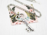 wisiorek KLUCZ kluczyk vintage retro piękny boho