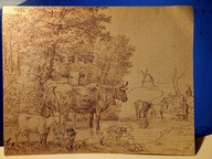 FLORIAN GROSPIETSCH -SCENA PASTORALNA-ZAWROCONA ZABKOWICE SL: