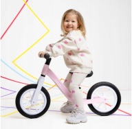 Rower rowerek biegowy balansowy bergen SCOUT 12 cali dla dziewczynki