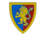 LEGO Castle - Tarcza Rycerzy Lwa - 3846pb063