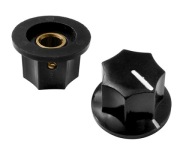 Gałka pokrętło fi-23 mm potencjometru przełącznika na wałek fi 6 mm 6-4-6
