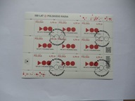 arkusz 5468 100 lat Polskiego Radia kas FDC