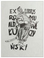 *KP* Chodorowski Antoni - Ex libris Romuald M. Łuczyński, P1, 1985