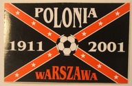 POLONIA WARSZAWA 1911 - 2001 NAKLEJKA