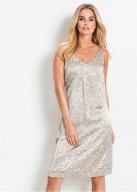 Tanio !_NOWA 189zł LUKSUSOWA sukienka w cętki_zamek_WYGODNA na halce_r.48