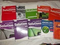 New matura Solutions+The good grammar book 10 szt. książek