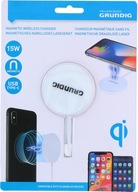 Ładowarka bezprzewodowa indukcyjna QI uniwersalna szybka 15W Safe GRUNDIG
