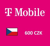 Doładowanie Czechy 600 Kc T-Mobile