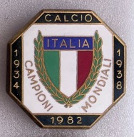 Włochy za Mistrzostwo Świata w piłce nożnej odznaka