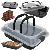 FORMA BLACHA DO PIECZENIA CIAST POKRYWKĄ POJEMNIK