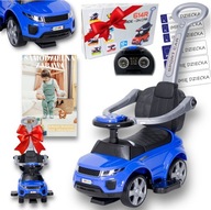 JEŹDZIK PCHACZ CHODZIK AUTKO 3w1 Duży GUMOWE KOŁA Dźwięk NA PREZENT+GRATISY