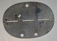 Nieśmiertelnik żołnierza niemiecki bez napisów elipsa 7x5 cm