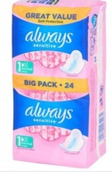 Always Sensitive Ultra Normal podpaski higieniczne ze skrzydełkami 20 szt.