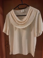 Bluzka M/L JF żółta elegancka żorżeta piękna