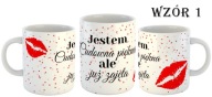 DZIEŃ KOBIET WALENTYNKI KUBEK RÓŻNE WZORY Z WŁASNYM NAPISEM