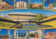 KATOWICE - SPODEK - NIKISZOWIEC - TEATR - KOŚCIÓŁ - LICEUM - URZĄD - HERB