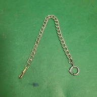 Zabytkowa dewizka do zeg. kieszonkowego -30cm