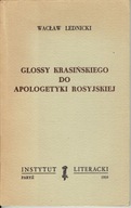 IL Wacław LEDNICKI Glossy Krasińskiego do ... Paryż 1959