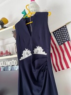 S JOLIE MOI GRANAT BIAŁA KORONKA rarytas M