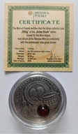 Szlak Bursztynowy Elbląg 2009 r. Moneta Srebrna 1 uncja Srebro Niue
