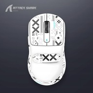 Attack Shark Mouse 2.4GHz bezprzewodowa mysz do gry Bluetooth typu C