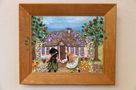 Obraz "W wesołym dworku"