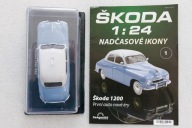 SKODA 1200 Škoda nadčasové ikony nr 1 DeAgostini 1:24 Kultowe PRL