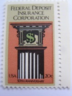 USA - 50 lat Związku Ubezpieczycieli Depozytów Bankowych - Mi. 1675 **