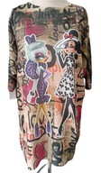 Sweter Mickey dłuższy tunika r.uniwersalny
