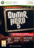 GUITAR HERO 5 -komplet- GRA XBOX 360 =PsxFixShop= GW!