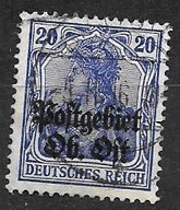 &OKUPACJA NIEMIECKA (ON) ROCZNIK 1916 Fi 24a kas. gw/opis - PRZEDRUKOWE