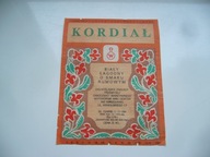 PRL STARA ETYKIETA Z KOLEKCJI WINO KORDIAŁ WROCŁAW