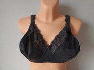 Śliczny biustonosz bez koronkowy czarny