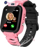 Smartwatch dla Dzieci GPS Lokalizacja Telefon Gry SOS Kamera HD Budzik