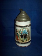 --[@jd] Porcelanowy-Stary kufel--1/2L ok,1900-r-09--
