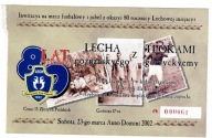 Bilet na mecz fusbalowy Lech Poznań z 2002 r (1)