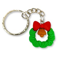 Świąteczny BRELOK Stroik Świąteczny Zawieszka Do KLUCZY PREZENT